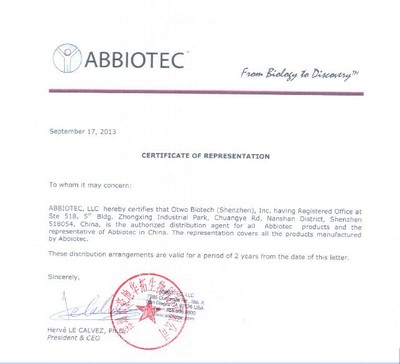 美國進口Abbiotec抗體中國獨家代理_深圳市豪地華拓生物科技_耗材產品_阿儀網
